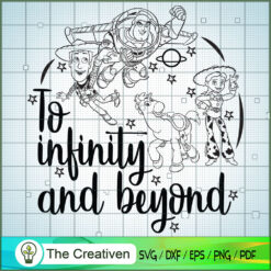 To Infinity And Beyond Jessi SVG Cut File for Cricut Design 21283