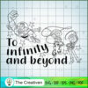 To Infinity  And Beyond Jess SVG Cut File for Cricut