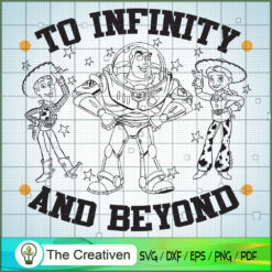 To Infinity And Beyond SVG Cut File for Cricut & Silhouette