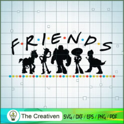 Friends Toy Story Buzz Light SVG Cut File for Cricut