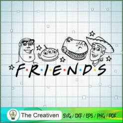 Friends Toy Story Rex SVG Cut File for Cricut & Silhouette