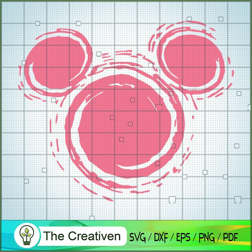 Mickey Drawing SVG Cut File for Cricut & Silhouette 1 Mickey Drawing SVG Cut File for Cricut & Silhouette