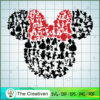 Split Minnie SVG Cut File for Cricut & Silhouette 2 3 copy 75