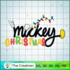 Mickey Christmas SVG Cut File for Cricut & Silhouette