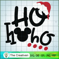 Hohoho Christmas Hat SVG Cut File for Cricut & Silhouette