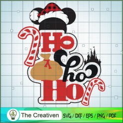 Spangler Candy Minnie Christmas SVG Cut File for Cricu Design 21076