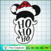 Mickey Head Hohoho SVG Cut File for Cricut & Silhouette