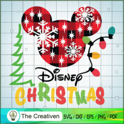 Disney Christmas SVG Cut File for Cricut & Silhouette