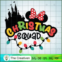 Christmas Squad SVG Cut File for Cricut & Silhouette Design 21027
