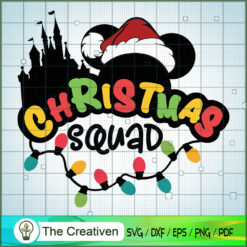 Christmas Squad SVG Cut File for Cricut & Silhouette Design 21016