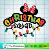 Christmas Minnie Squad SVG Cut File for Cricut & Silhouette