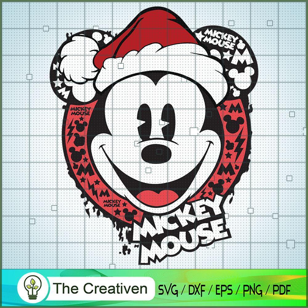 Funny Face Mickey Mouse SVG Cut File for Cricut & Silhouette 1 Funny Face Mickey Mouse SVG Cut File for Cricut & Silhouette