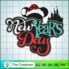 Mickey New Year Day SVG Cut File for Cricut & Silhouette