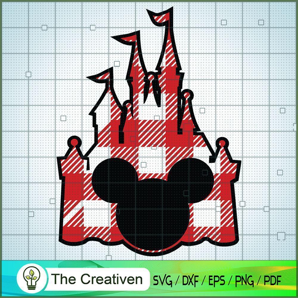 Castle Mickey Buffalo SVG Cut File for Cricut & Silhouette 1 Castle Mickey Buffalo SVG Cut File for Cricut & Silhouette