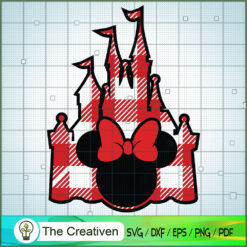 Castle Minnie Buffalo SVG Cut File for Cricut & Silhouette