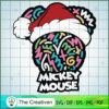 Mickey Mouse Head Color Line SVG Cut File for Cricut & Silhouette