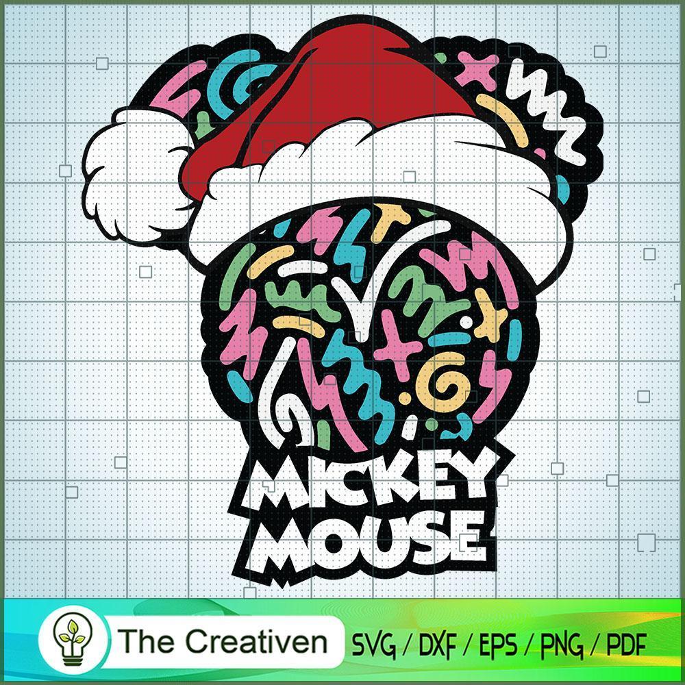 Mickey Mouse Head Color Line SVG Cut File for Cricut & Silhouette 1 Mickey Mouse Head Color Line SVG Cut File for Cricut & Silhouette