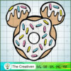 Donut Mickey SVG Cut File for Cricut & Silhouette 3 15 Donut mickey copy