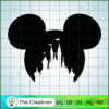 Mickey Castle Head SVG Cut File for Cricut & Silhouette 3 13 Mickey castle head copy