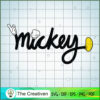 Mickey SVG, Cartoon SVG, Disney SVG