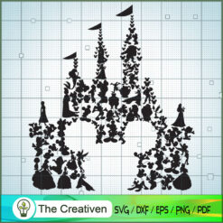 Mickey Disney Castle SVG Cut File for Cricut & Silhouette