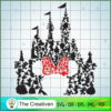 Minnie Disney Castle SVG Cut File for Cricut & Silhouette