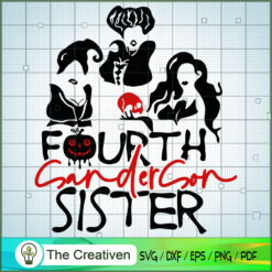 The Fourth Sanderson Sister SVG Cut File for Cricut & Silhouette