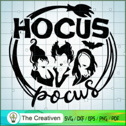 Hocus Pocus Logo SVG Cut File for Cricut & Silhouette