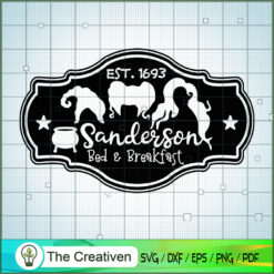 The Sanderson Sister Logo SVG Cut File for Cricut & Silhouette