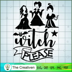 Witch Please SVG Cut File for Cricut & Silhouette Design 20826