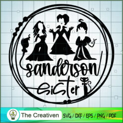 Disney The Sanderson Sister SVG Cut File for Cricut & Silhouette