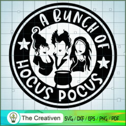 A Bunch Of Hocus Pocus SVG Cut File for Cricut & Silhouette