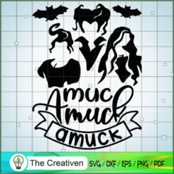 Triple Amuck SVG Cut File for Cricut & Silhouette