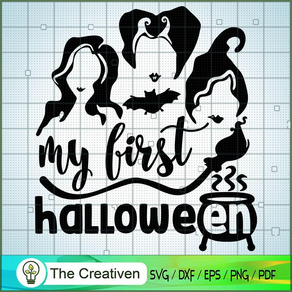 My First Halloween SVG Cut File for Cricut & Silhouette 1 My First Halloween SVG Cut File for Cricut & Silhouette
