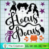 Triple Witch Hocus Pocus SVG Cut File for Cricut & Silhouette 2 sanderson sisters halloween 12 copy