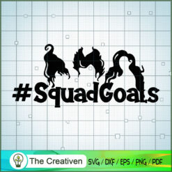 Squadgoals Head Witch SVG Cut File for Cricut & Silhouette