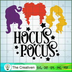 The Sanderson Sister Hocus Pocus SVG Cut File for Cricut & Silhouette