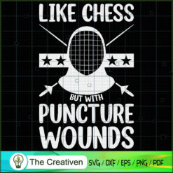 Like Chess but with Puncture SVG Cut File for Cricut