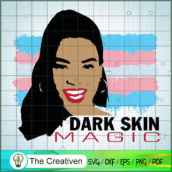 Dark Girl Queen Girl Power SVG, Afro Woman SVG, Black Woman SVG