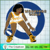 Warriors Girl NBA Champions SVG Cut File for Cricut & Silhouette