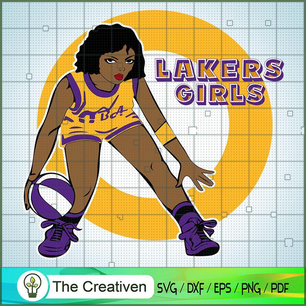 Lakers Girl NBA Champions SVG Cut File for Cricut & Silhouette 1 Lakers Girl NBA Champions SVG Cut File for Cricut & Silhouette