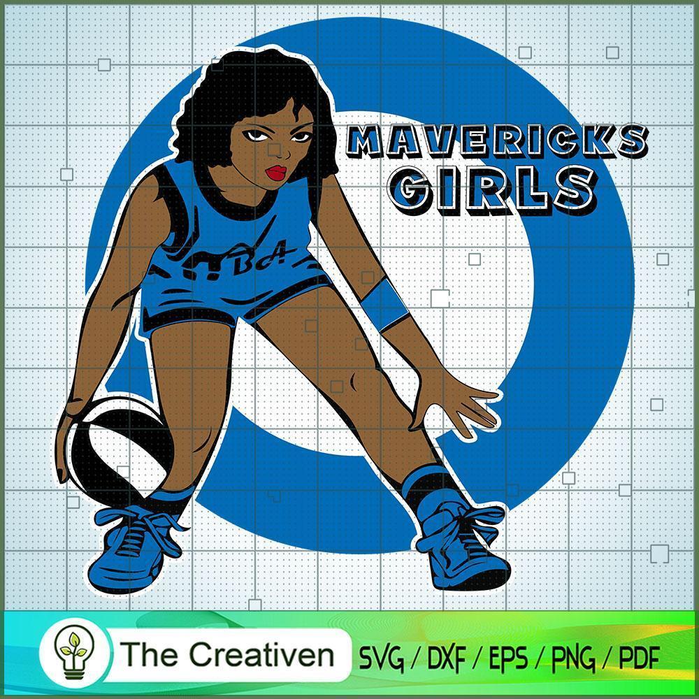 Mavericks Girl NBA Champion SVG Cut File for Cricut & Silhouette 1 Mavericks Girl NBA Champion SVG Cut File for Cricut & Silhouette
