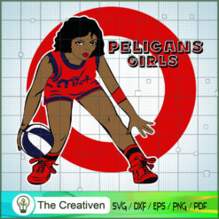 Pelicans Girls NBA Champion SVG Cut File for Cricut & Silhouette
