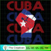Cuba Flag and Fist Free Patr SVG Cut File for Cricut 2 5 copy 66