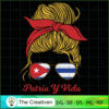 Patria Y Vida SOS Cuba Woman SVG Cut File for Cricut 2 3 copy 67