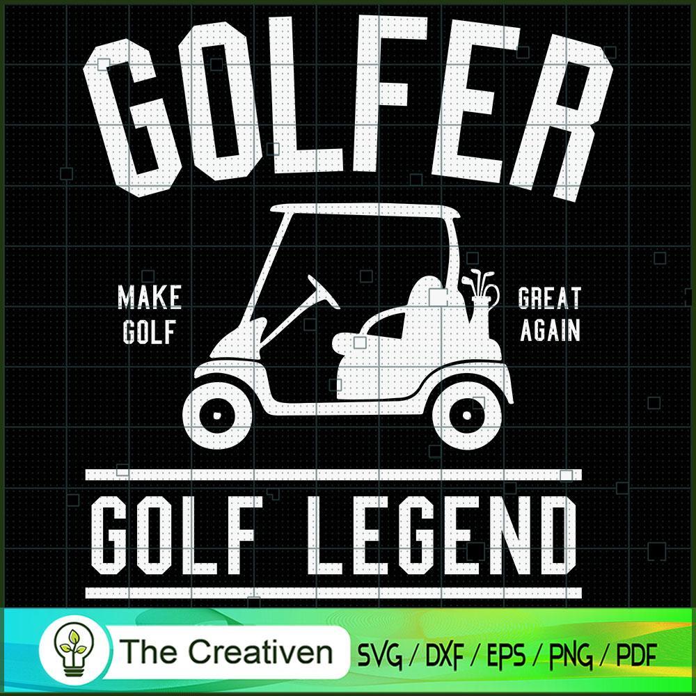 Golfer Make Golf Great Again SVG Cut File for Cricut 1 Golfer Make Golf Great Again SVG Cut File for Cricut