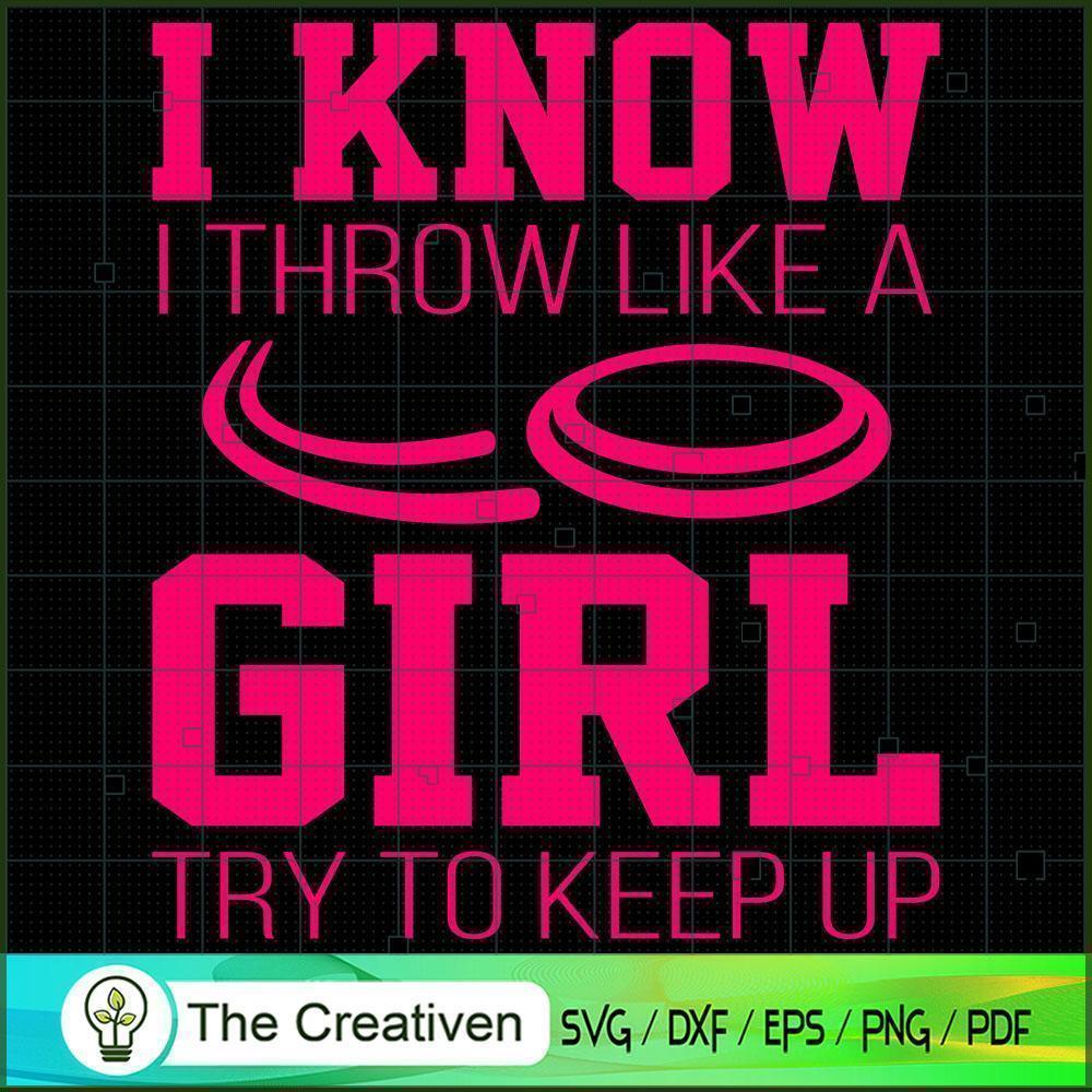 Disc Golf Girl Funny Disc Golfing SVG Cut File for Cricut & Silhouette 1 Disc Golf Girl Funny Disc Golfing SVG Cut File for Cricut & Silhouette
