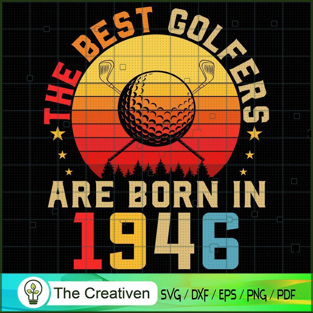 Golfer Golfing 1946 75th Bir SVG Cut File for Cricut 1 Golfer Golfing 1946 75th Bir SVG Cut File for Cricut