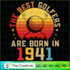 Golfer Golfing 1941 80th Birthday SVG Cut File for Cricut & Silhouette 3 25 copy 48