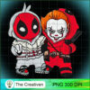 Death Pool And Pennywise PNG, Halloween PNG, Horror PNG